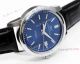 New IWC Ingenieur IW323310 Laureus Automatic Blue Face Black Leather Strap Watch Replica (4)_th.jpg
